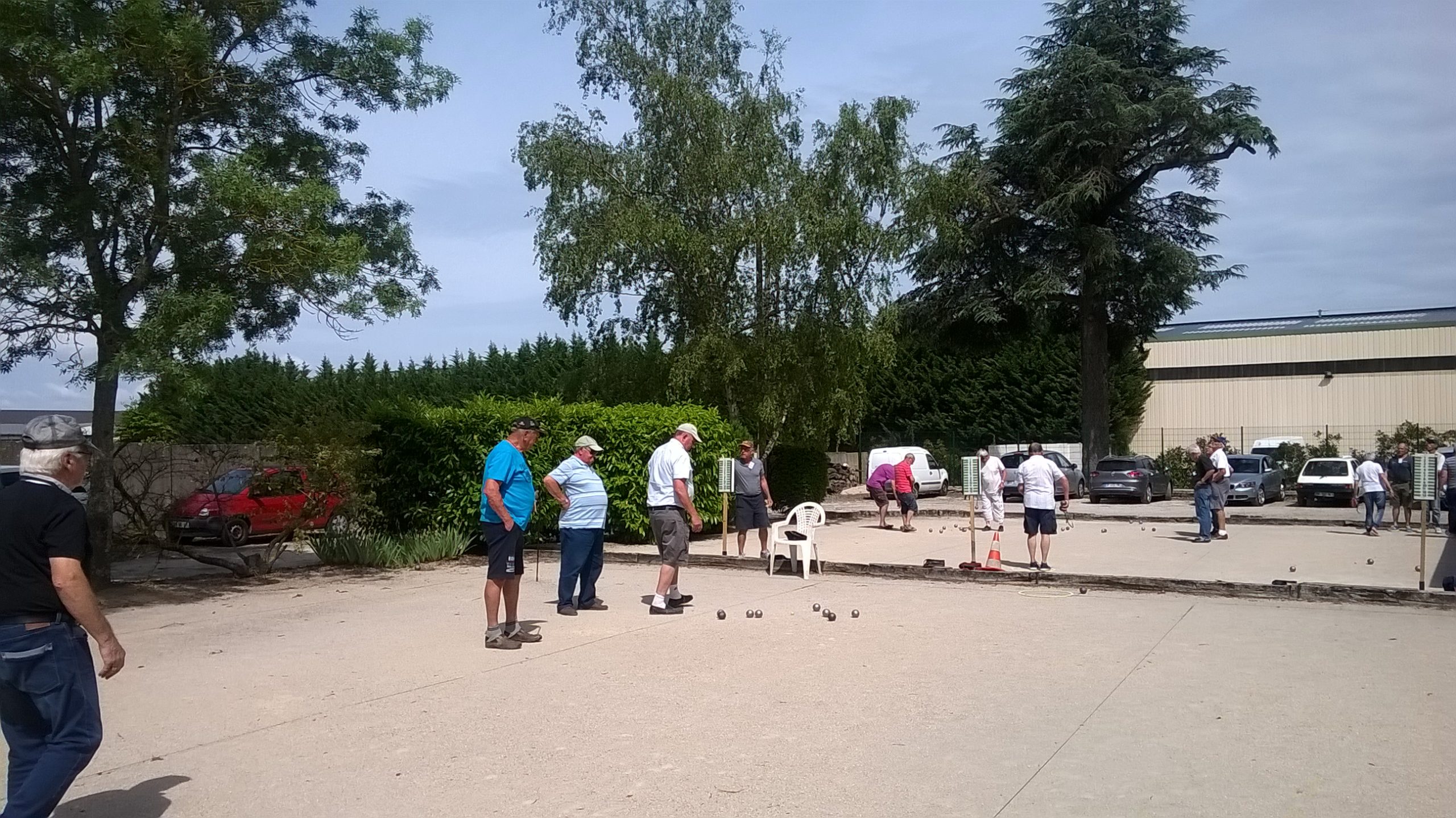 les boulistes ASJ loisirs détente 