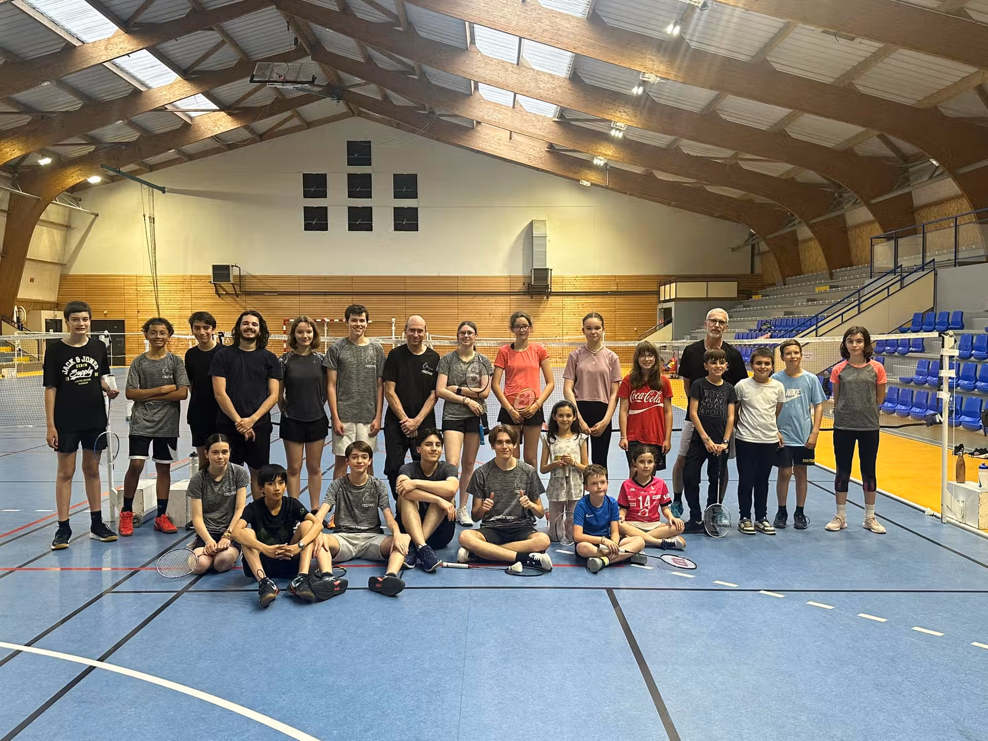 ASJ BADMINTON – REMISE DES PLUMES ÉCOLE DE BADMINTON – 2024