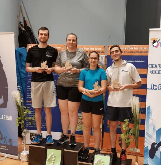 ASJ BADMINTON – RÉSULTATS DU WEEK-END – 16 JUIN 2024