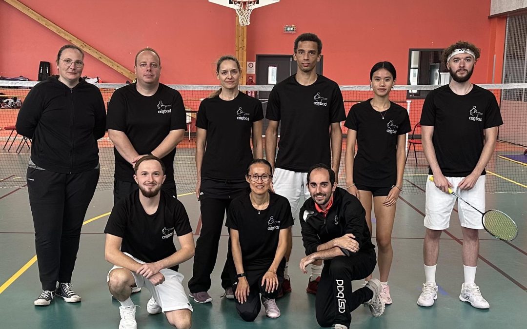 ASJ BADMINTON – L&rsquo;ÉQUIPE DE D1 A LANCÉ SA SAISON 19/10/25