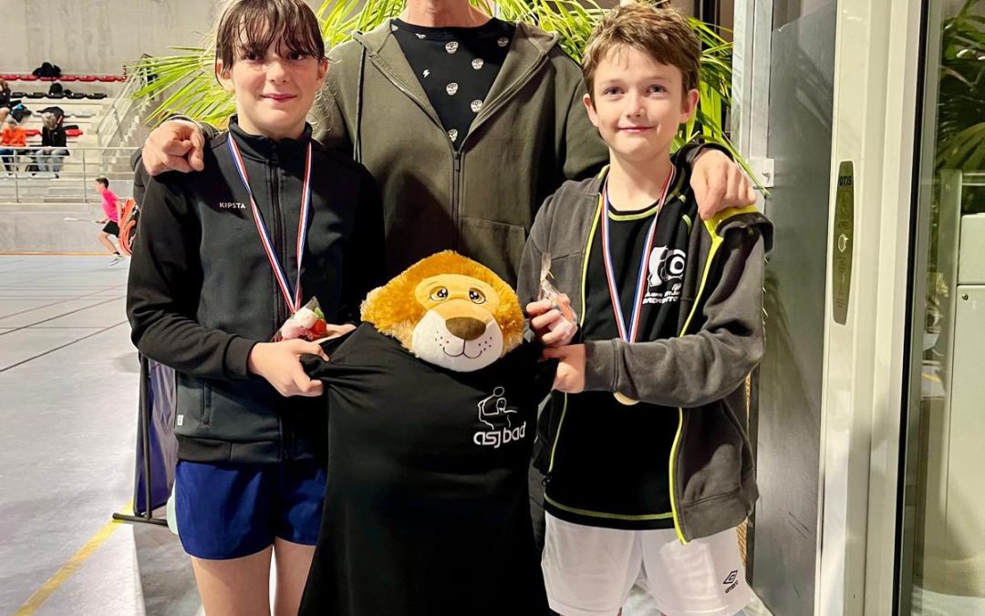 ASJ BADMINTON – RÉSULTATS DU TDJ DE MEUNG SUR LOIRE  16/11/25