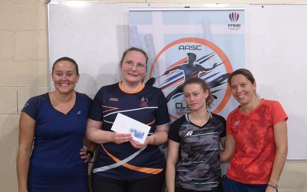 ASJ BADMINTON – RESULTATS DU WE — 29-30 nov. 2025