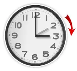 Changement d'heure été