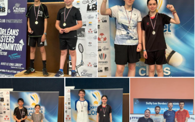 ASJ BADMINTON – RÉSULTATS DU WEEK-END – 19 MAI 2024