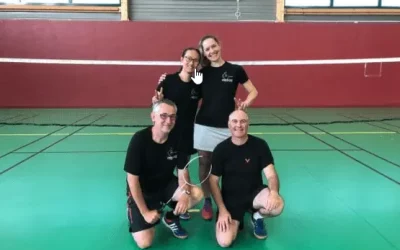 ASJ BADMINTON – RÉSULTATS EQUIPE VETERANS INTERCLUBS