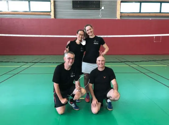 ASJ BADMINTON – RÉSULTATS EQUIPE VETERANS INTERCLUBS