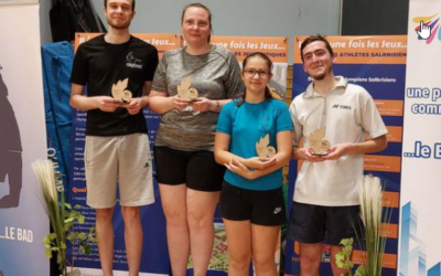 ASJ BADMINTON – RÉSULTATS DU WEEK-END – 16 JUIN 2024