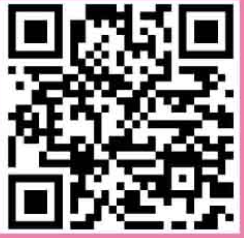 qr code 2 ruban rose 2024