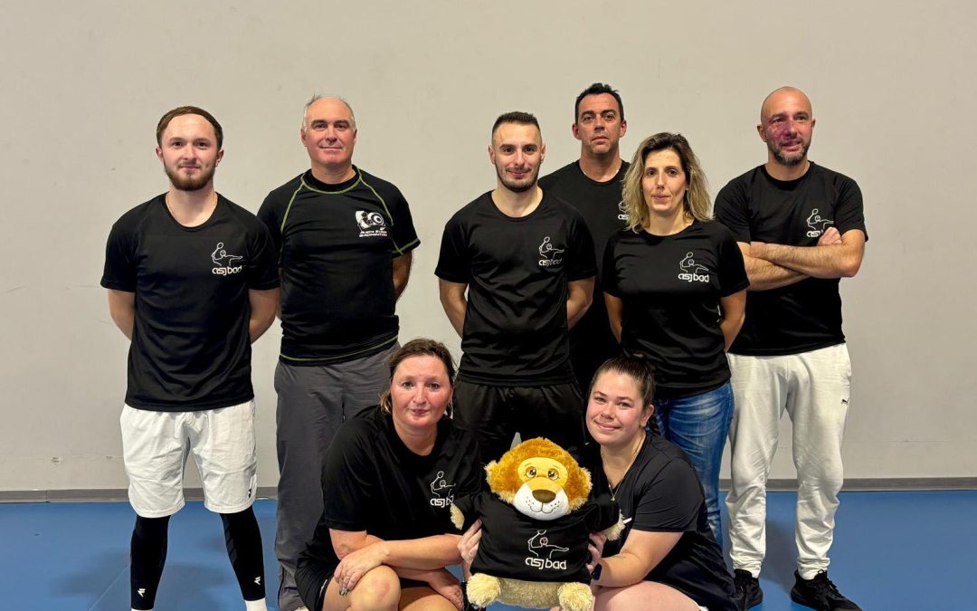 ASJ BADMINTON – NOS DEUX EQUIPES DE D3 LANÇAIENT LEUR SAISON 15/11/25