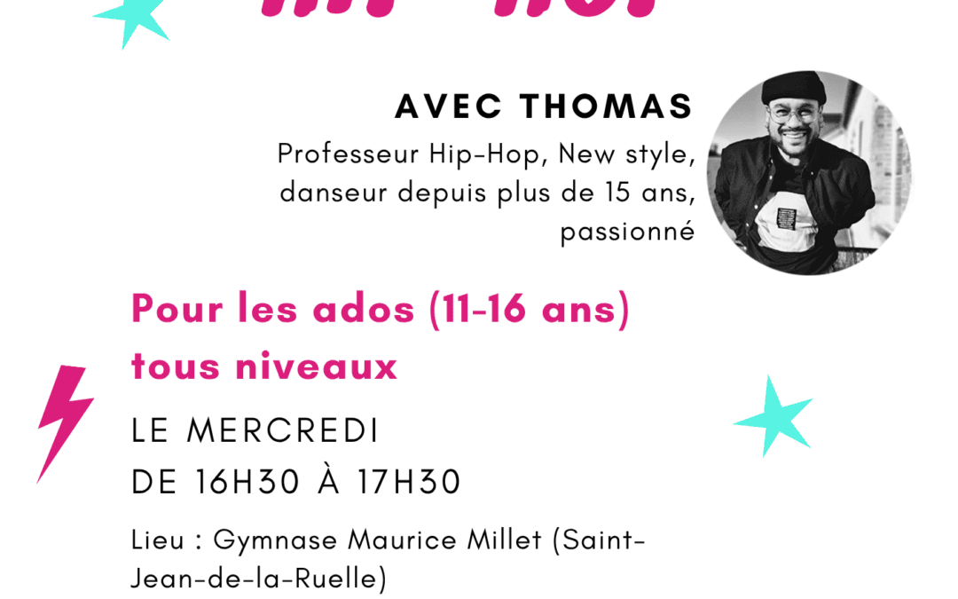 Cours de Hip-Hop ados à Saint-Jean-de-la-Ruelle — ASJ Danse Nouveau